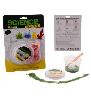 Детска играчка Johntoy Science explorer - Експерименти с кристали