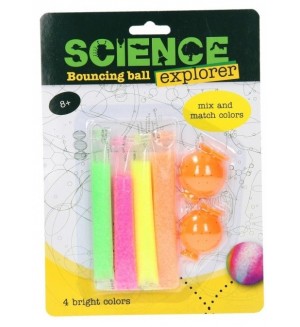 Детска играчка Johntoy Science explorer - Подскачаща топка, асортимент