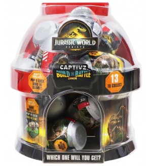 Детска играчка Jurassic World - Мини динозавърско яйце със слайм, асортимент