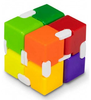 Детска играчка Kikkerland - Безкраен куб