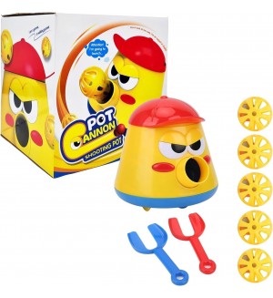Детска играчка Kruzzel - Прахосмукачка с изстрелвач на топки