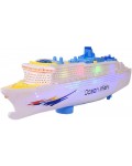 Детска играчка Lean Toys - Голям круизен кораб, 50 cm