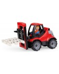 Детска играчка Lena Truckies - Мотокар с палет и фигурка, 22 cm