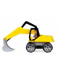 Детска играчка Lena Truxx - Багер с фигурка, 36 cm