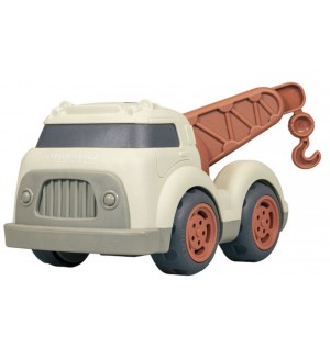 Детска играчка Little Dutch Fresh Greens - Камион с кран Детска играчка Little Dutch Fresh Greens - Камион с кран