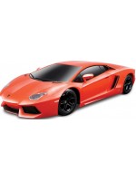 Детска играчка Maisto Motosounds - Кола Lamborghini Aventador Coupe, 1:24, червена