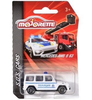 Детска играчка Majorette SOS - Полицейска кола
