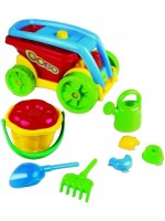Детска играчка Marioinex - Камионче Gobo, с аксесоари за пясък, асортимент