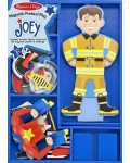 Детска играчка Melissa and Doug - Магнитна кукла за обличане Били-Джоуи