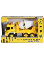 Детска играчка Moni Toys - Бетоновоз със стълба, 1:16