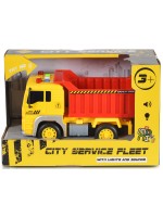Детска играчка Moni Toys - Самосвал със звук и светлина, 1:20
