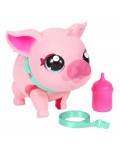 Детска играчка Moose - Интерактивно прасенце My Walking Pig