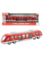 Детска играчка Ocie City Service - Влак метро, 1:16, червен Детска играчка Ocie City Service - Влак метро, 1:16, червен