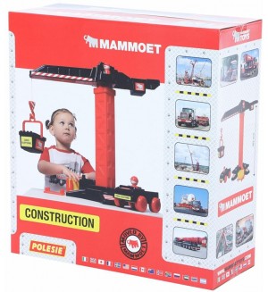 Детска играчка Polesie - Mammoet, камион и кран