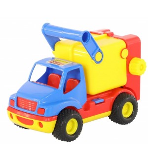 Детска играчка Polesie Toys ConsTruck - Боклукчийско камионче 
