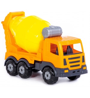 Детска играчка Polesie Toys - Камион с бетонобъркачка