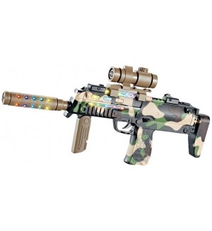 Детска играчка Raya Toys - Автомат Special Forces, със звук и светлини