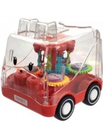 Детска играчка Raya Toys - Инерционна количка Rabbit, червена Детска играчка Raya Toys - Инерционна количка Rabbit, червена