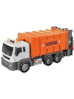 Детска играчка Raya Toys - Камион за боклук Truck Car с музика и светлини, 1:16 Детска играчка Raya Toys - Камион за боклук Truck Car с музика и светлини, 1:16