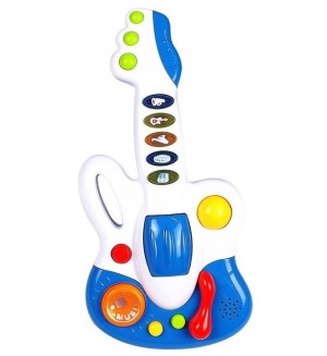 Детска играчка Raya Toys - Китара, синя