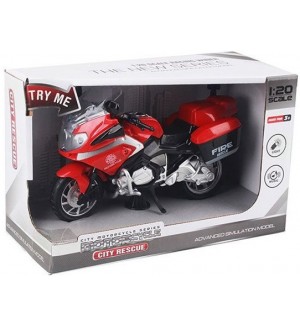 Детска играчка Raya Toys - Мотор City Rescue, 1:20 Детска играчка Raya Toys - Мотор City Rescue, 1:20