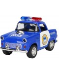 Детска играчка Raya Toys - Полицейска кола със звук и светлини, синя