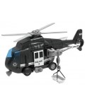 Детска играчка Raya Toys - Полицейски хеликоптер, черен Детска играчка Raya Toys - Полицейски хеликоптер, черен