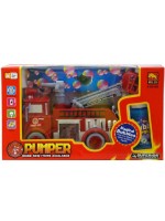 Детска играчка Raya Toys - Пожарна кола със сапунени балони