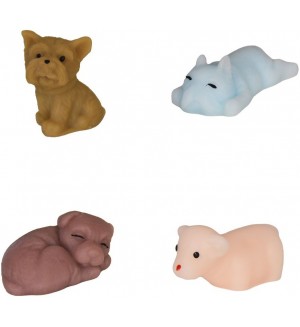 Детска играчка Raya Toys - Силиконово кученце, асортимент