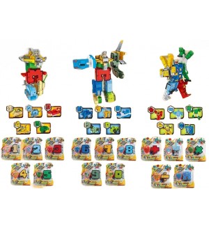 Детска играчка Raya Toys - Трансформиращ се робот, асортимент