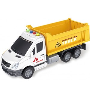 Детска играчка Raya Toys Truck Car - Самосвал, 1:16, със звук и светлина Детска играчка Raya Toys Truck Car - Самосвал, 1:16, със звук и светлина