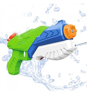 Детска играчка Raya Toys - Воден пистолет, синьо-зелен