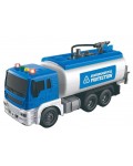 Детска играчка Raya Toys - Водоноска с музика светлини и вода, синя, 1:16