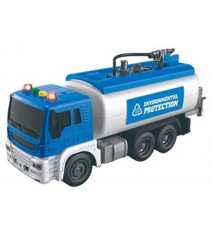 Детска играчка Raya Toys - Водоноска с музика светлини и вода, синя, 1:16 Детска играчка Raya Toys - Водоноска с музика светлини и вода, синя, 1:16