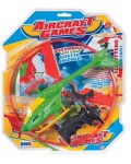 Детска играчка RS Toys - Светещ хеликоптер, зелен