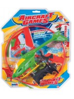 Детска играчка RS Toys - Светещ хеликоптер, зелен