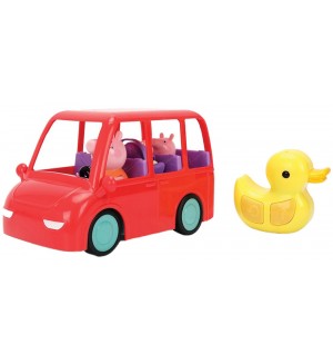 Детска играчка с дистанционно управление Jada Toys - Семейна кола Peppa Pig Детска играчка с дистанционно управление Jada Toys - Семейна кола Peppa Pig