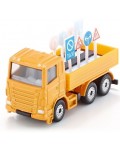Детска играчка Siku - Road Main Lorry, с 8 пътни знака