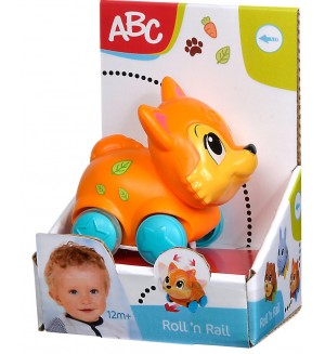 Детска играчка Simba Toys ABC - Количка животинче, асортимент