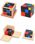 Детска играчка Smart Baby - Триномен куб на Монтесори