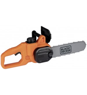 Детска играчка Smoby Black & Decker - Верижен трион, със звук и светлина