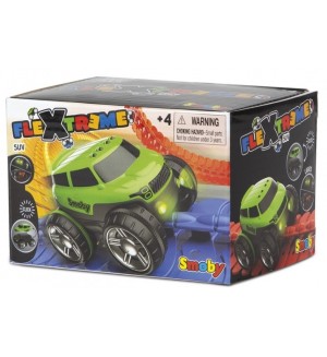 Детска играчка Smoby - Състезателна кола Flextreme, зелена