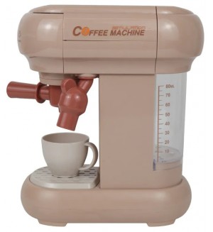 Детска играчка Tiny Home - Кафе машина, с функция за пара