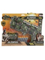 Детска играчка Toi Toys - Пистолет Alfafox, 6 меки стрели