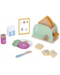 Детска играчка Tooky Toy - Тостер с аксесоари за закуска Детска играчка Tooky Toy - Тостер с аксесоари за закуска