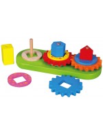 Детска играчка Viga - Въртящи геометрични фигури