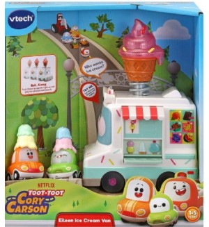 Детска играчка Vtech - Интерактивен фургон за сладолед