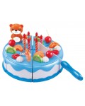 Детска играчка Yifeng - Торта от хартия 2306U0473, със светлини и свещи