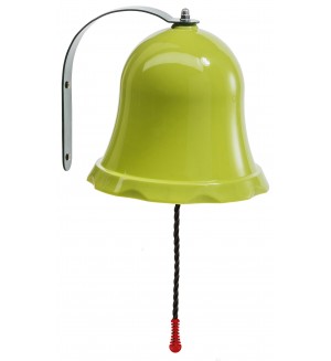 Детска камбана KBT -  23.5 x 17.5 cm, зелен лайм