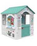Детска къщичка за игра Chicos - Ветеринарен център, с 11 инструмента